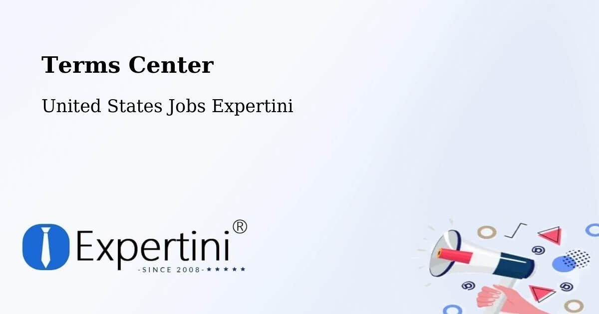 Terms Center - United States Jobs Expertini